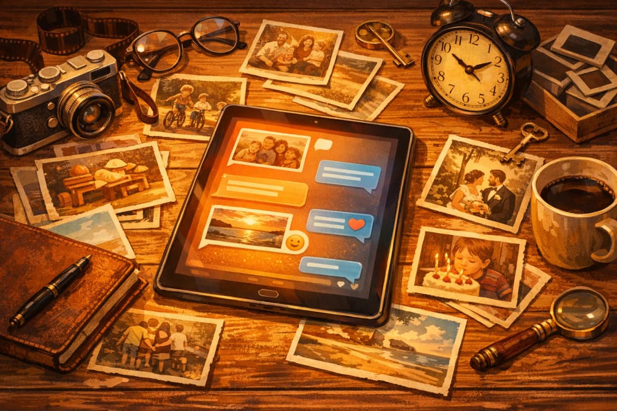 Pourquoi utiliser un chatbot IA pour recueillir l'histoire de votre famille