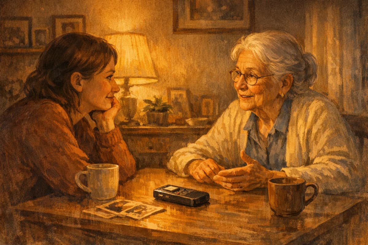 Comment interviewer ses grands-parents : techniques et conseils